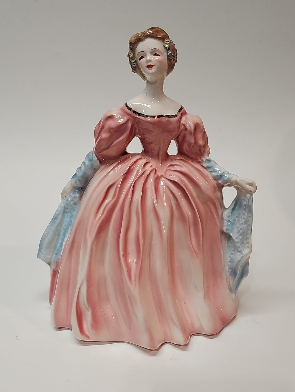 Vintage Florence Ceramics Pasadena, CA Porcelain Lady Figurine - Adeline